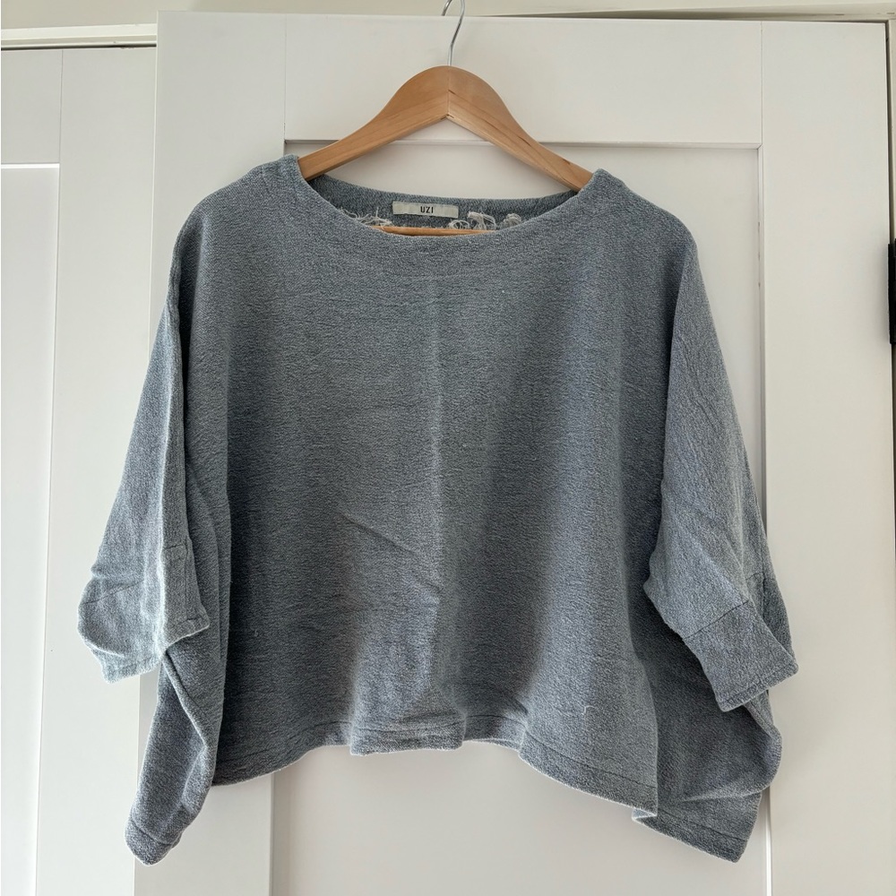 UZI batwing oversized light weight sweatshirt one size